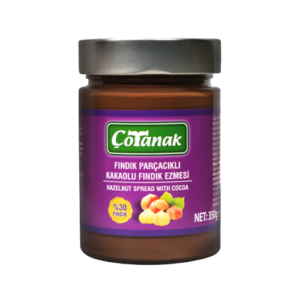 Cotanak Cocoa Hazelnut Spread with Hazelnut Pieces 350 g