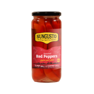 Sungusto Whole Roasted Capia Pepper 500 cc Glass Jar (480 g)